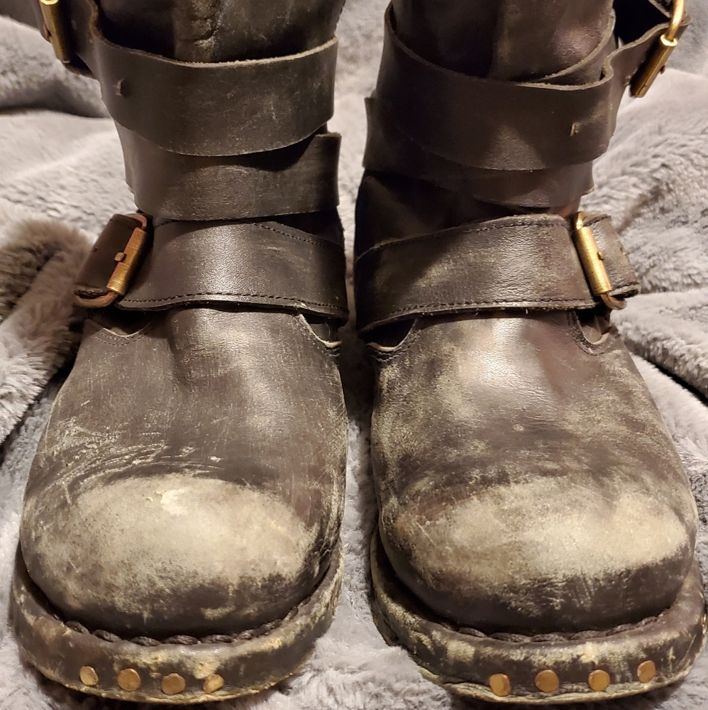 Jeffery Campbell Moto Boots